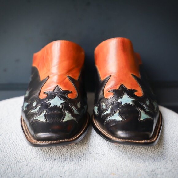 Luchesse Charlie 1 Horse 6.5-B Multicolor Womens Booties - Picture 3 of 13